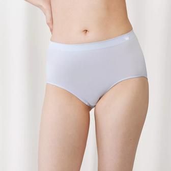 SO COMFORTABLE7600 サニタリーショーツ(はきこみ深め)3, ブルー, model image number 0