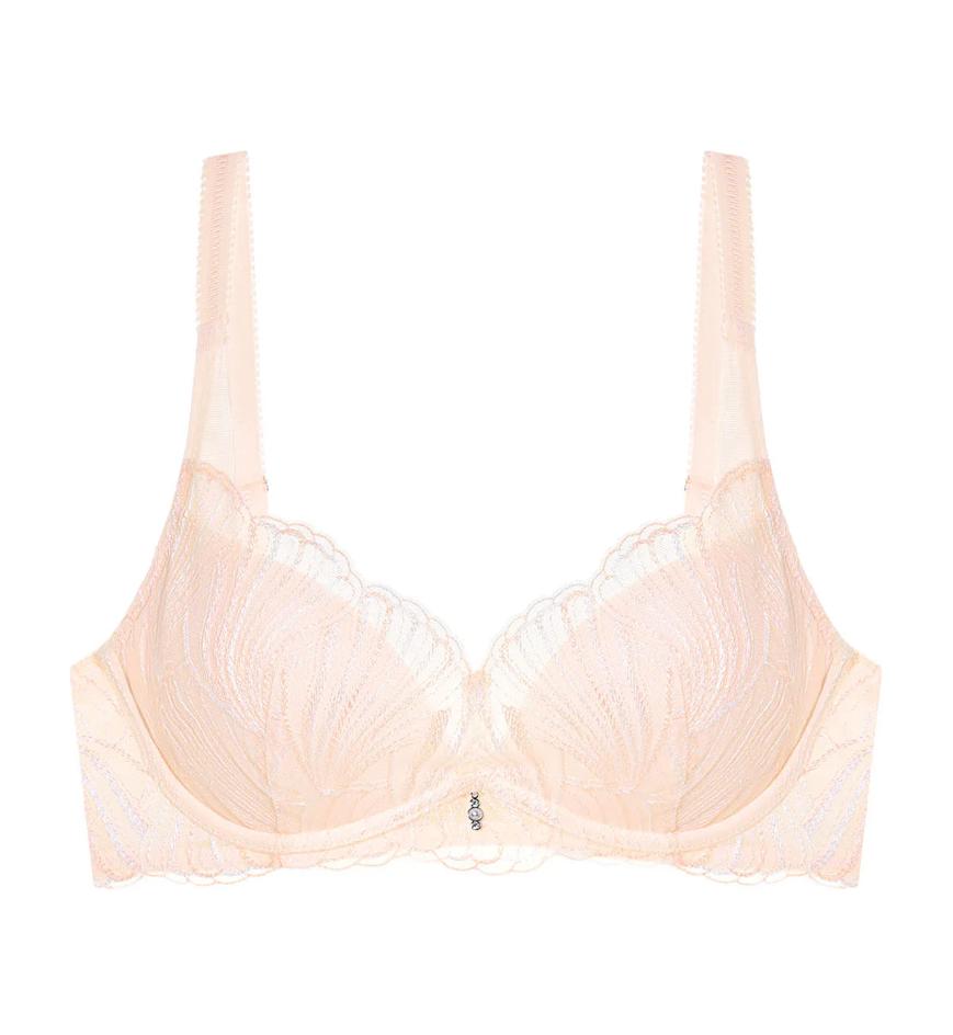 Triumph Áo Lót Seashell Gọng Wire Lite Mút Nâng Aqua Cổ Chữ V - Thân Thiện Môi Trường - Fresh honey - Gọng