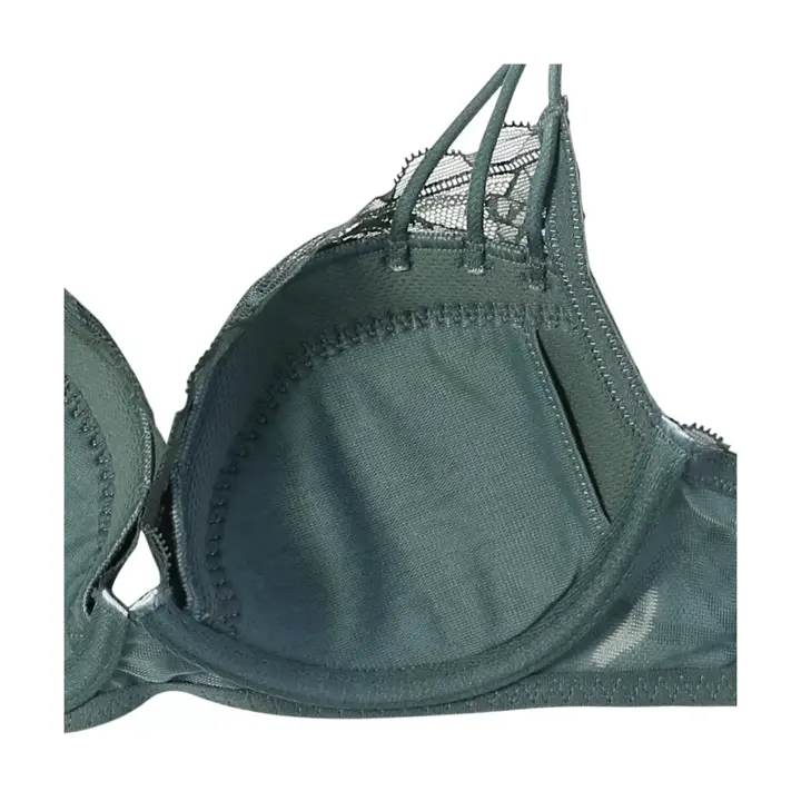 フロラーレ リュクス5001 ブラジャー(パッドなし)【一部カラーSALE】, グリーン, product image number 3