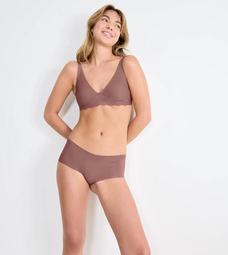 SLOGGI ZERO MICROFIBRE MARRON