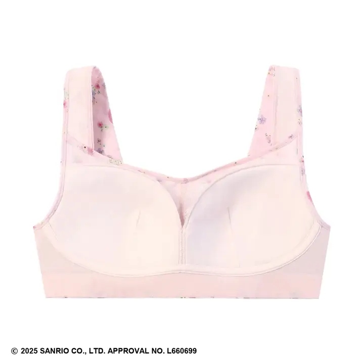 ハーフトップ マイメロディ♡クロミ × AMOSTYLE, ピンク, product image number 4