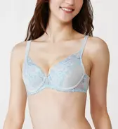 【SALE】恋するブラ613 ブラジャー, グリーン, model image number 0