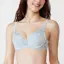 【SALE】恋するブラ613 ブラジャー, グリーン, model image number 0