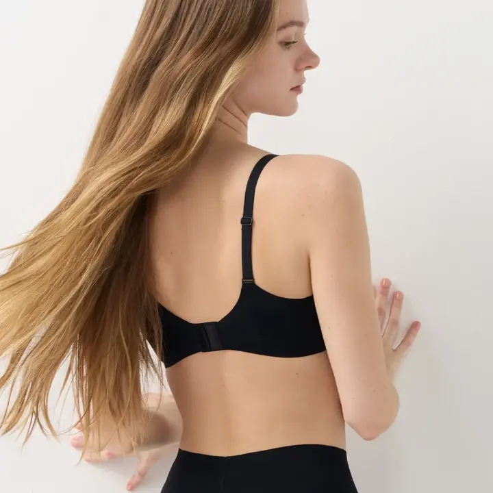 秘めわざ639 ブラジャー【一部カラーSALE】, ブラック, model image number 4