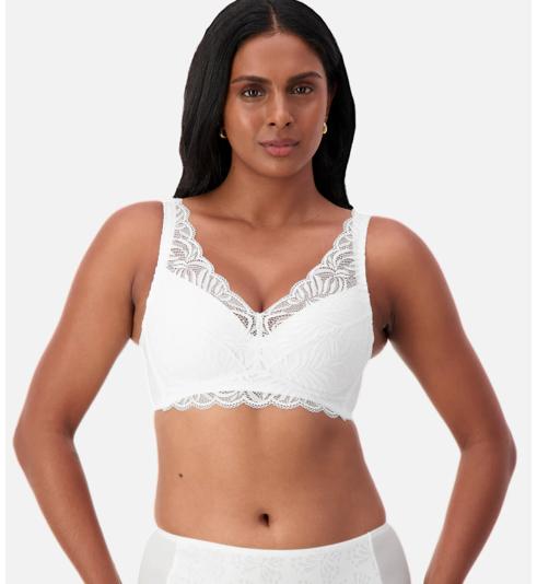 Triumph ESSENTIAL LACE WIREFREE BRA - White - Lace