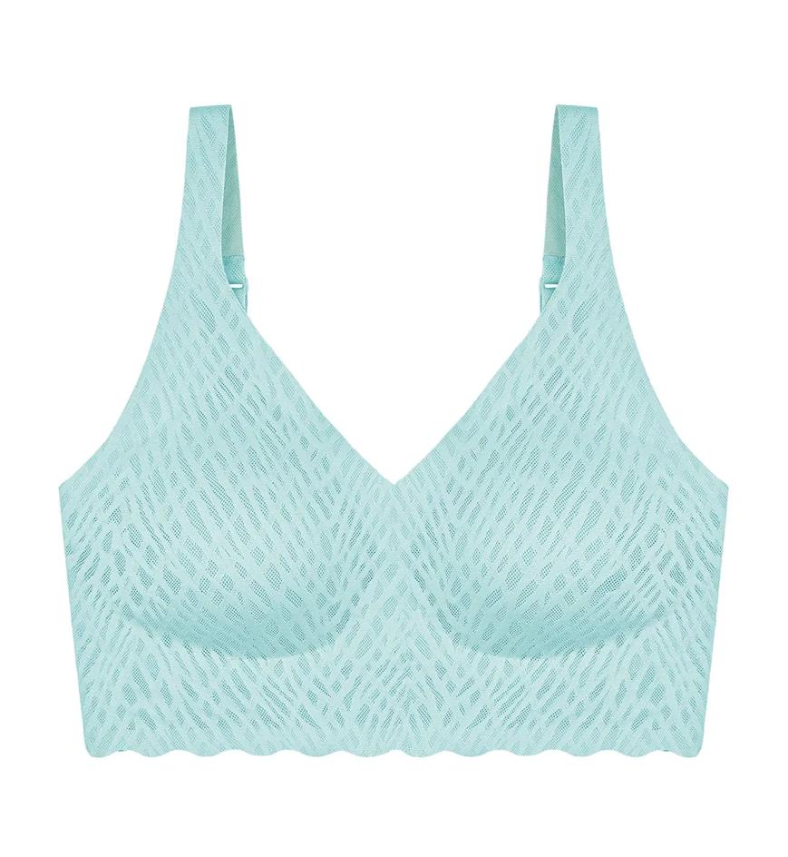Triumph SLOGGI ZERO FEEL BLISS BRALETTE - Misty turquoise - Non-wired Bra