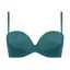 Daily AMOSTYLE スムースブラ ブラ＆ショーツセット (コンフィーレース), グリーン, product image number 0