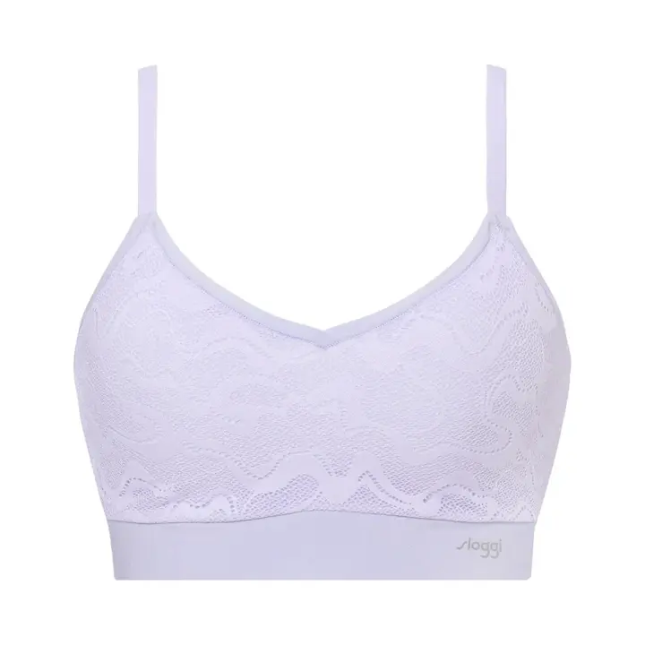スロギー ゴー オールラウンド レース カップ付きハーフトップ, パープル, product image number 0