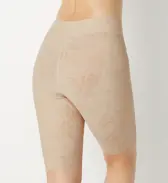 モモスリムガードル ロングガードル, ベージュ, model image number 2