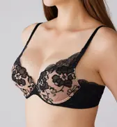 フロラーレ リュクス5024 ブラジャー(パッドなし), ブラック, model image number 4