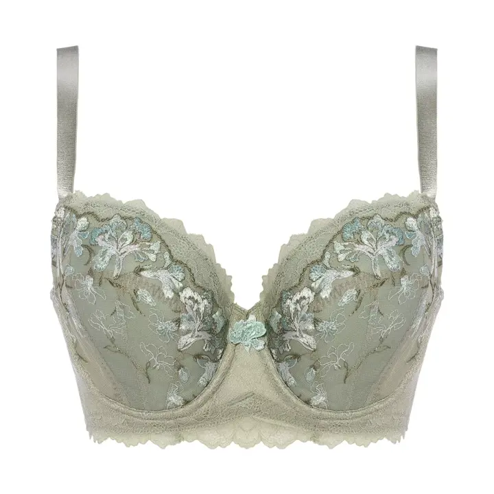 【SALE】レッドレーベル バイ トリンプ0109 ブラジャー(パッドなし), グリーン, product image number 0