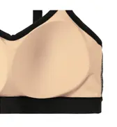 スロギー フリー オールラウンド レース カップ付きハーフトップ ラージ, ブラック, product image number 3