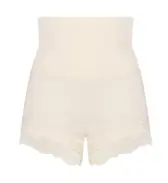 1分丈ボトム 保湿インナー, ホワイト, product image number 0