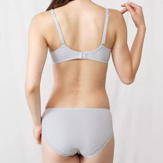 【SALE】恋するブラ613 ブラジャー, グリーン, model image number 2