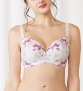 【SALE】フロラーレ バイ トリンプ612 ブラジャー(パッドなし), ホワイト, model image number 0