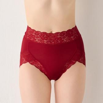 SO SOFT7230 はきこみ深めショーツ, レッド, model image number 0