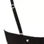 【SALE】ストラップレスハーフカップブラ シグネチャースムース, ブラック, product image number 3