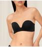 Triumph Invisible Inside-Out Non-Wired Detachable Push Up Bra - Black - Strapless\/Convertible Bra