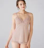 フロラーレ リュクス5022 キャミソール, ピンク, model image number 0