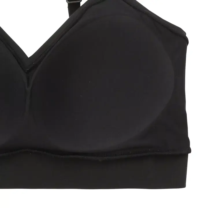 スロギー ゴー オールラウンド レース カップ付きハーフトップ, ブラック, product image number 2