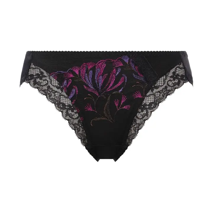 フロラーレ バイ トリンプ614 レギュラーショーツ, ブラック, product image number 0