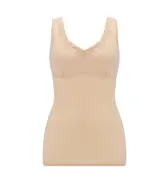あったかカップ付きインナー5440 袖なしトップ, ベージュ, product image number 0