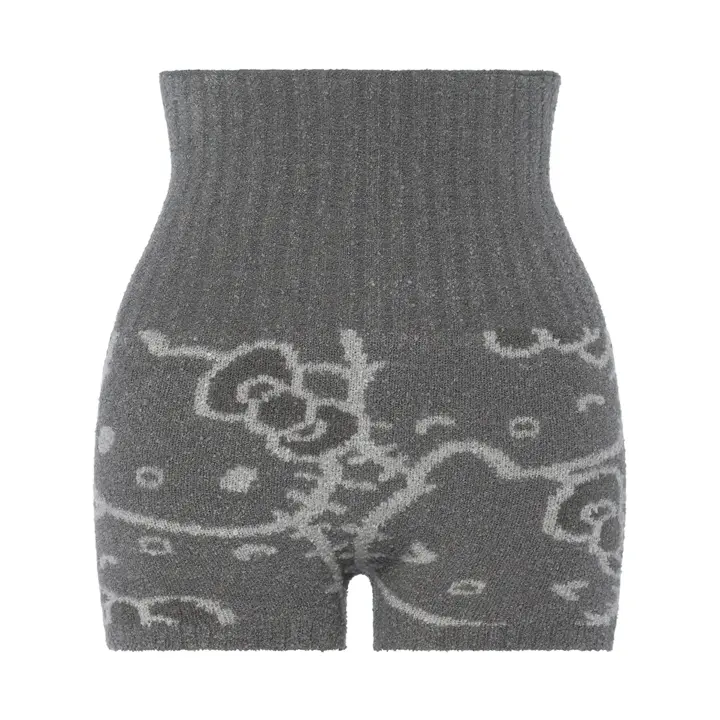 【WEB/アウトレット限定】スロギーG063 ハローキティ ハラマキ付きニットパンツ, グレー, product image number 0