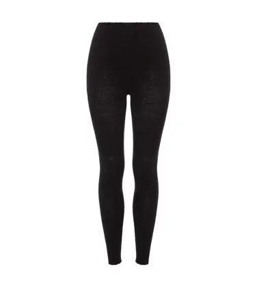 あったか9分丈ニットパンツ スロギー ホイップタッチ 9分丈ニットパンツ
