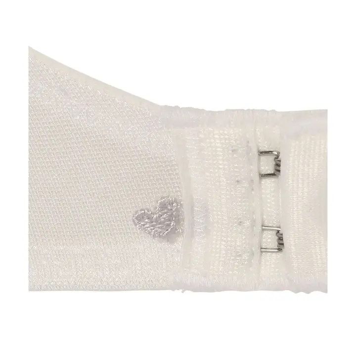 【SALE】チャーミングラマー スリムライン ブラジャー フローラルハグ, ホワイト, product image number 5