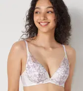 夢みるブラ(R) ノンワイヤー ブラ＆ショーツセット ドリームデイリリー【一部カラーSALE】, , model image number 0