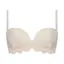 Daily AMOSTYLE ふわ盛り ノンワイヤー ブラジャー (クラシカルプリーツ), ホワイト, product image number 0