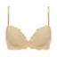 Daily AMOSTYLE 3/4カップブラ ブラ＆ショーツセット スウィートフローラ, イエロー, product image number 0