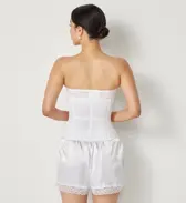 ブライダルインナー ウエストニッパー(ウエディング), ホワイト, model image number 1