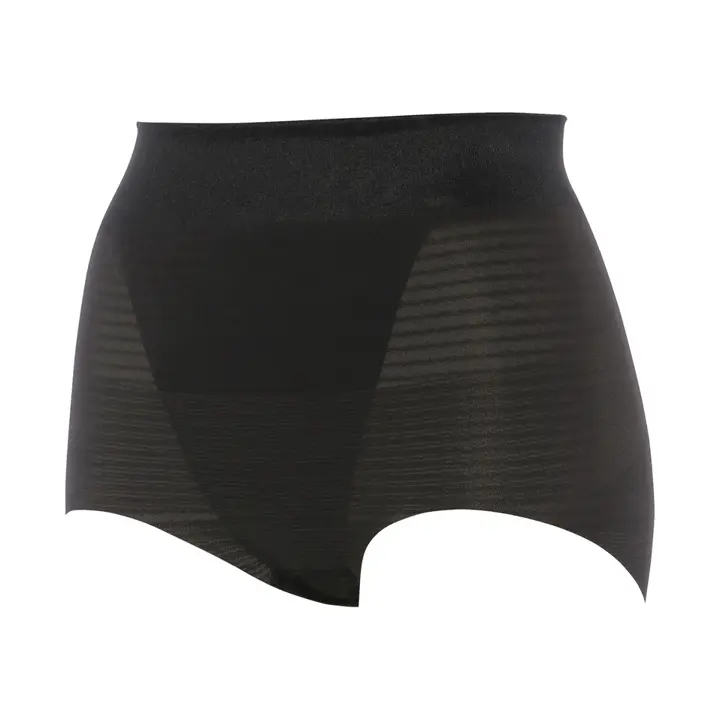 おなかサポート美ラインシェイパー ショートガードル, ブラック, product image number 2