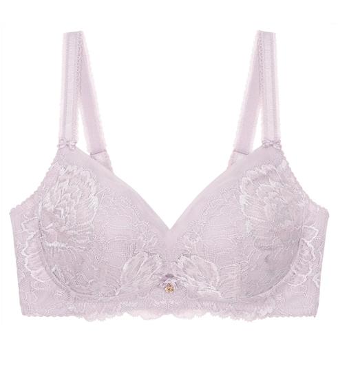 Triumph FLORALE PEONY NON-WIRED PADDED BRA - Tender purple - Non-wired Bra