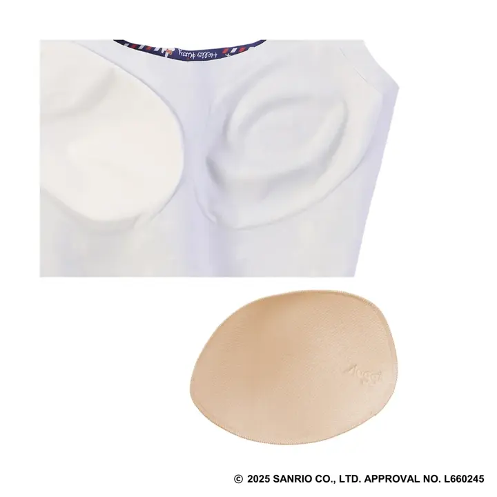 スロギー ゼロフィール ハローキティ ハーフトップ, ブルー, product image number 3