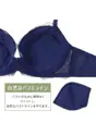 【WEB特別価格】美胸ソフトブラ クラッシーペタルズ ブラ＆ショーツセット