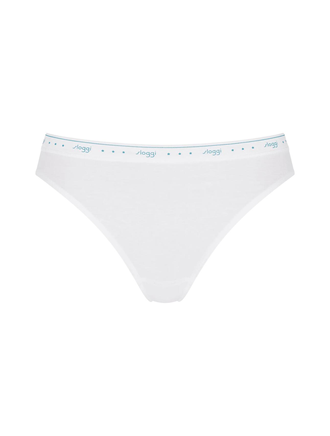 Sloggi TINY TANGA - Slip - silk white/bianco