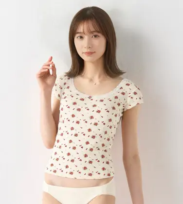 見せKawaインナー フレンチスリーブ