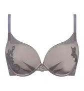 【SALE】ナチュラルユーブラ ブラジャー ディアフローラル, グレー, product image number 0