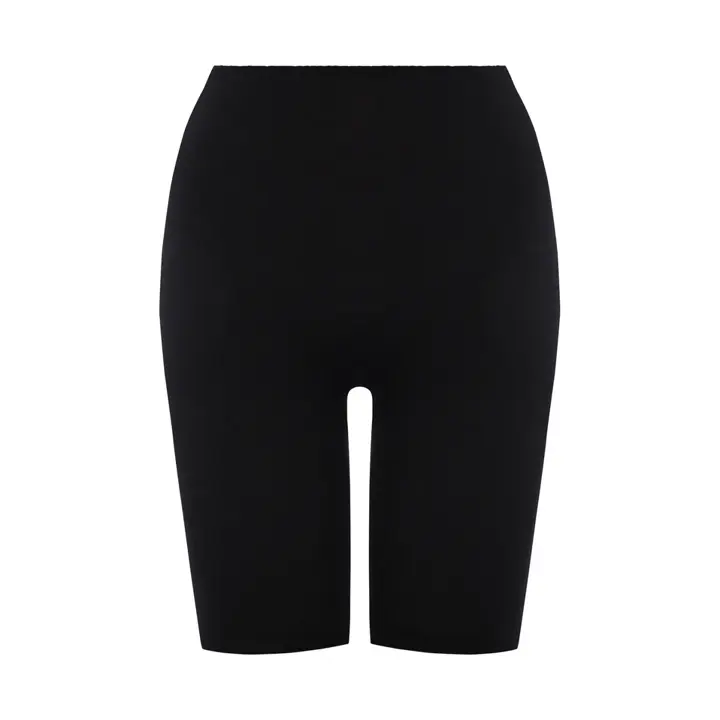 肌側綿100インナー5480 5分丈ボトム, ブラック, product image number 0