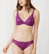 【SALE】フロラーレ リュクス5002 レギュラーショーツ, パープル, model image number 1