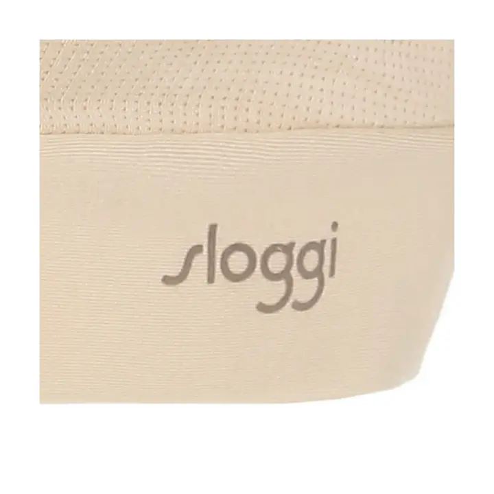 スロギー ゴー オールラウンド カップ付きハーフトップ2, ベージュ, product image number 1