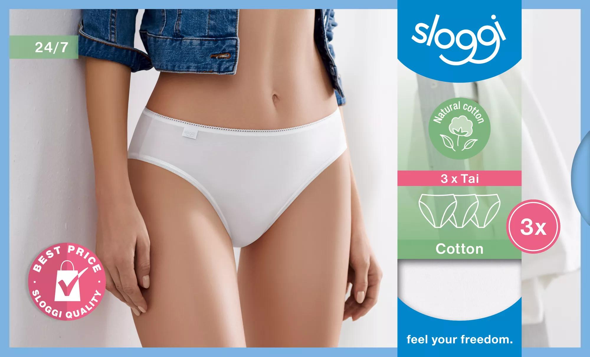 sloggi 24/7 Cotton Tai C3P Brief Image 10