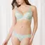 【SALE】天使のブラ(R) スリムライン582 ブラジャー3, グリーン, model image number 1