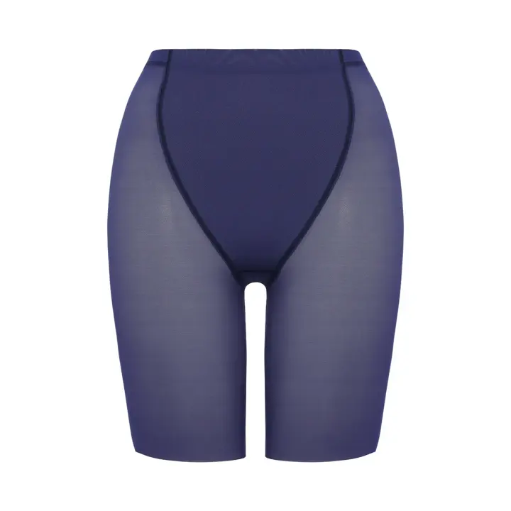 ボディーライナー8010 3分丈ロングショーツ, ブルー, product image number 1