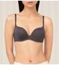 Triumph Maximizer 819 Non-Wired Push Up Bra - Graphite - Non-wired Bra