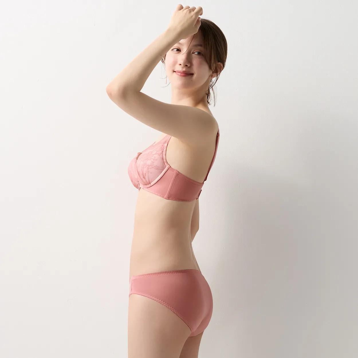 夢みるブラ(R) ノンワイヤー ブラ＆ショーツセット デイジーシャワー