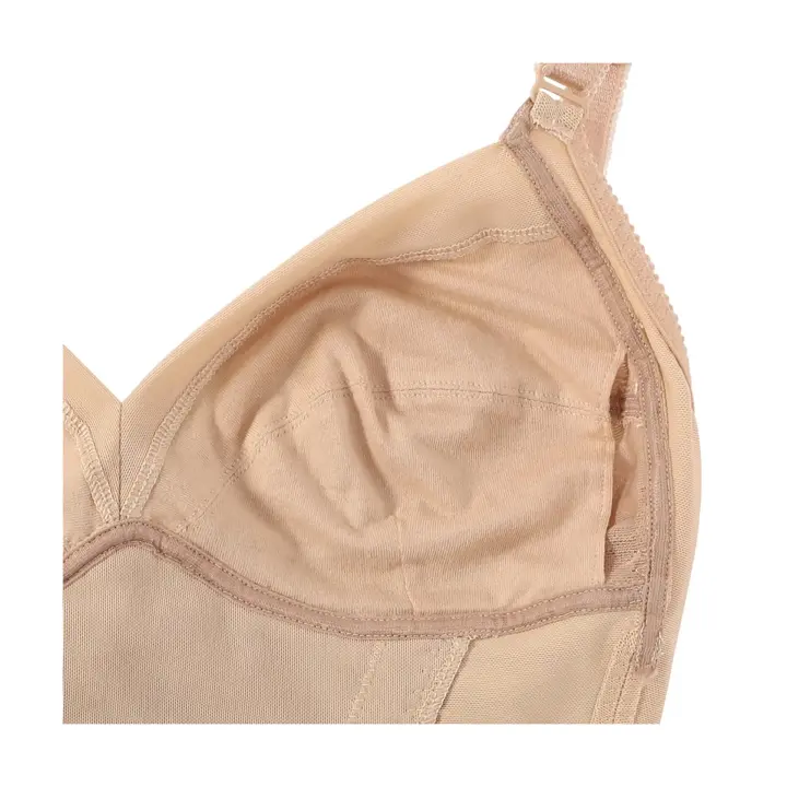 ひきしめ美シルエット ボディスーツ, ベージュ, product image number 3