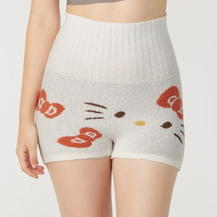 【WEB/アウトレット限定】スロギーG063 ハローキティ ハラマキ付きニットパンツ, ホワイト, model image number 0